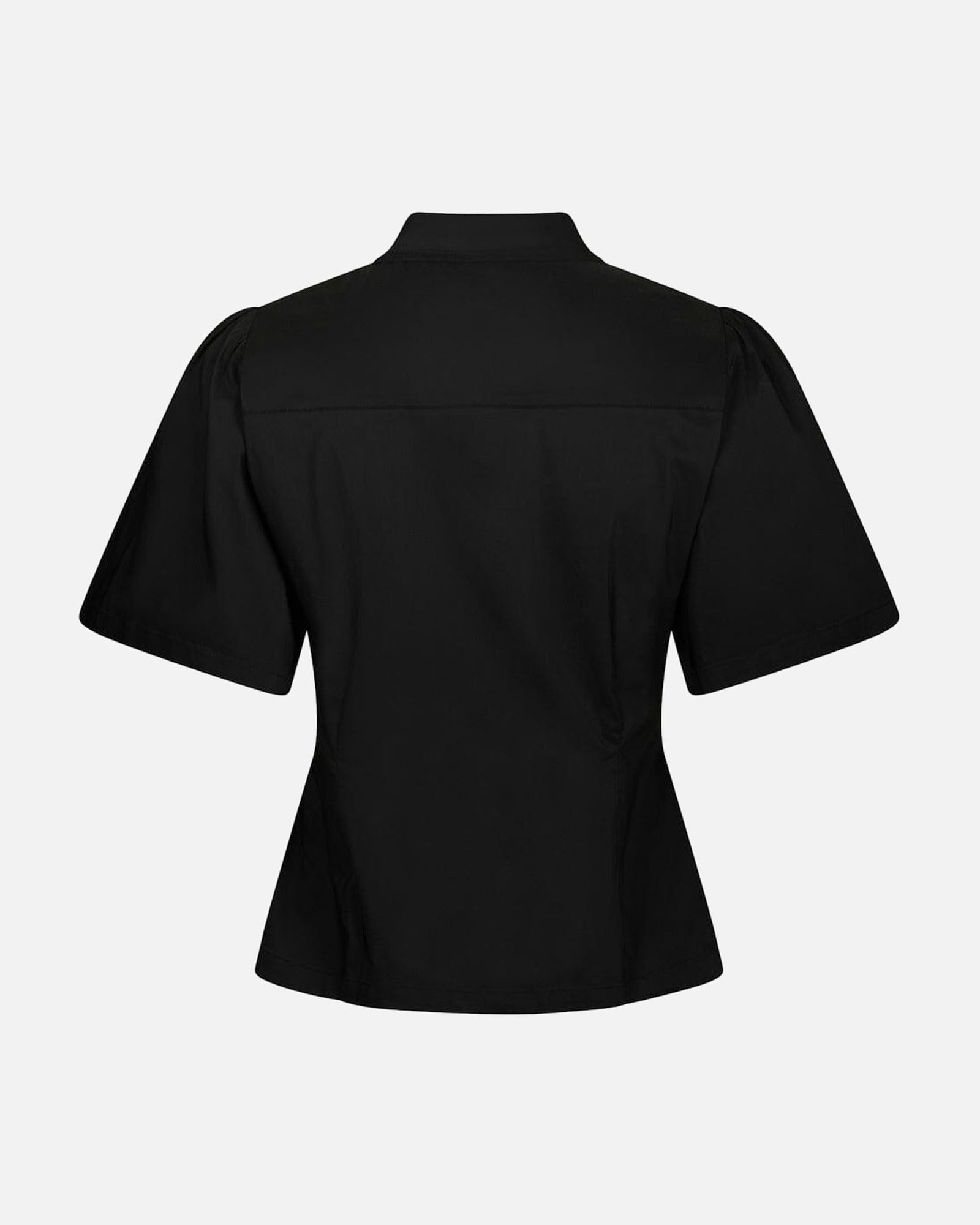 Balara Poplin Shirt - 100 BLACK