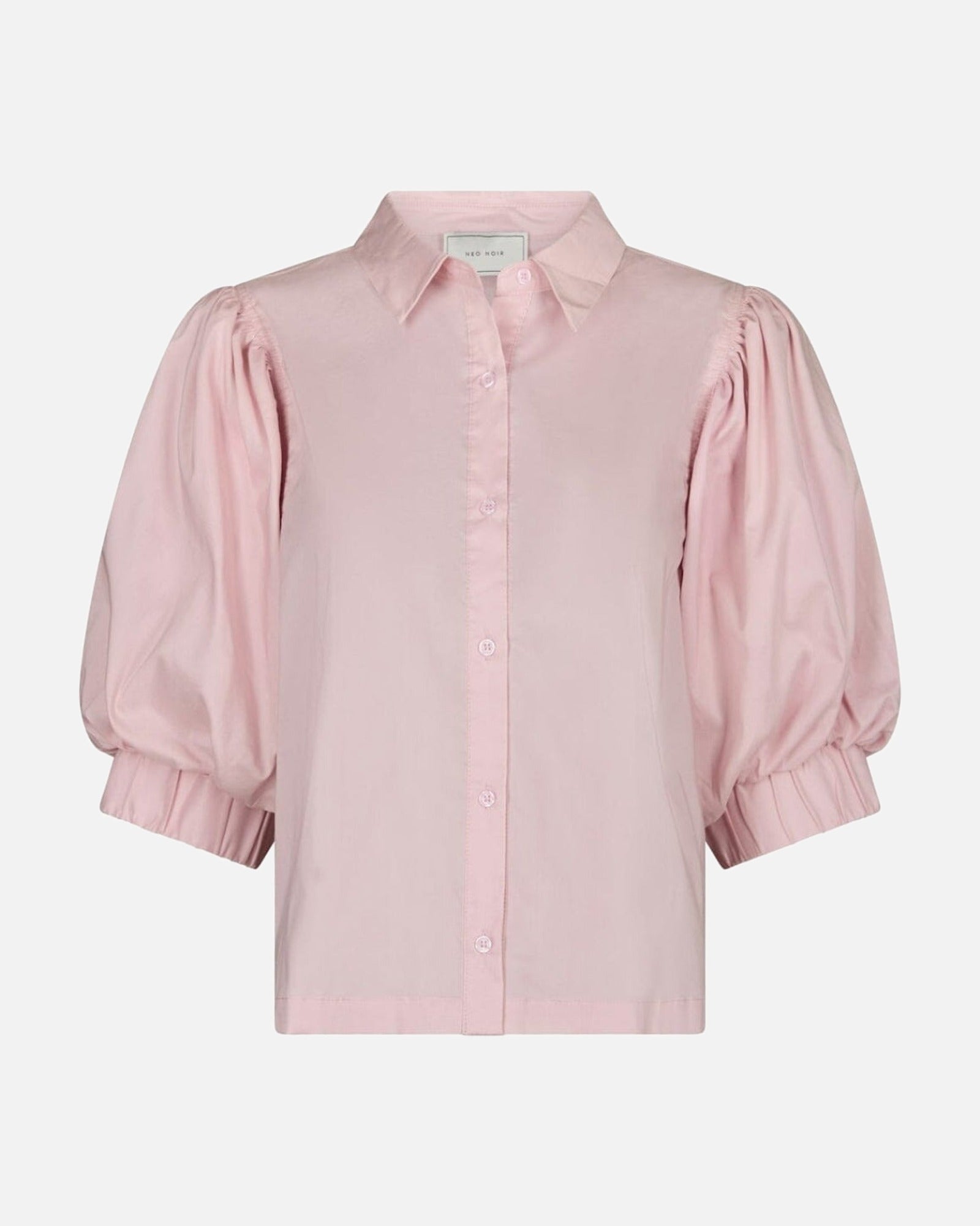 Etta Poplin Shirt - 165 ROSE