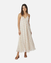 Grazia Flower Dress - 121 OFF WHITE