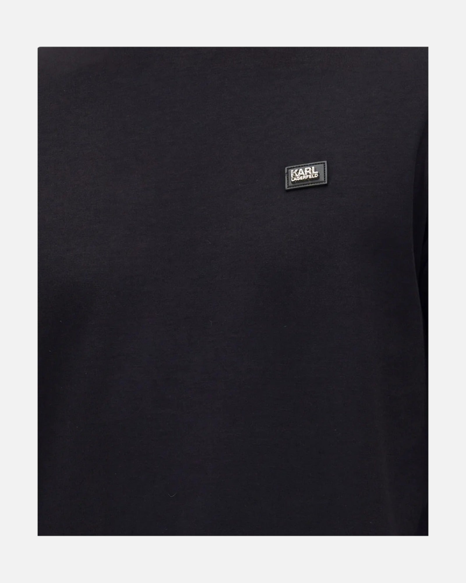 T-Shirt Crewneck Patch - 990 BLACK