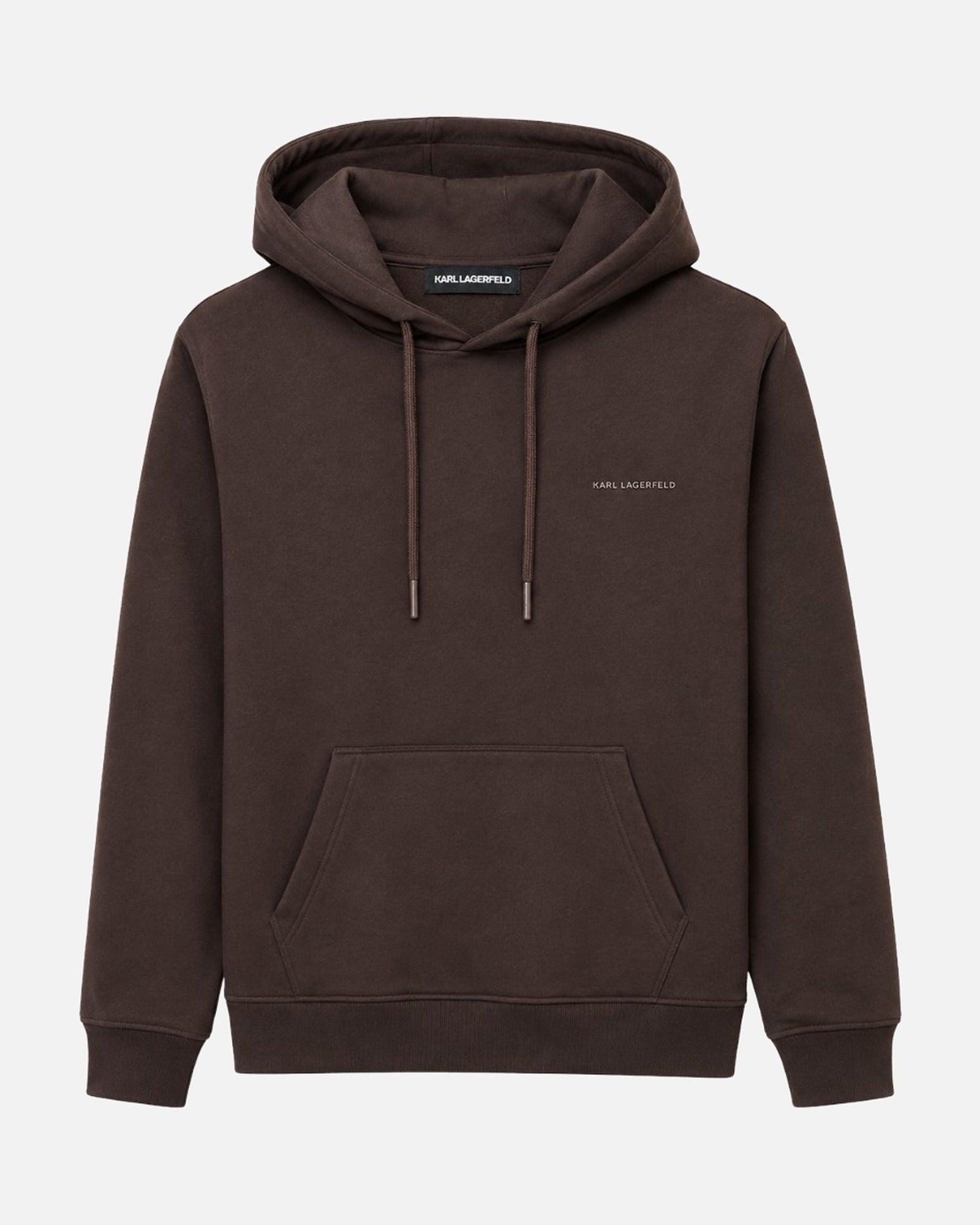 Sweat Hoody - 490 BLACK/BROWN