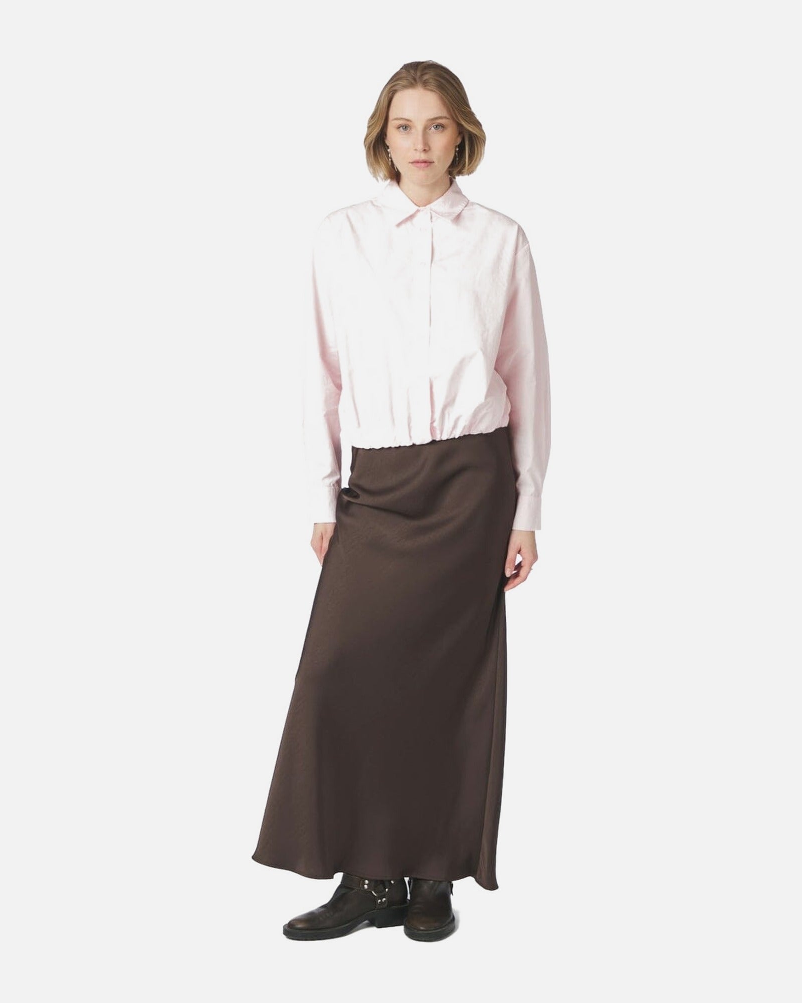 Emmana C Poplin Shirt - 754 LIGHT PINK