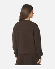Neo Noir Dione Fluffy Knit Cardigan