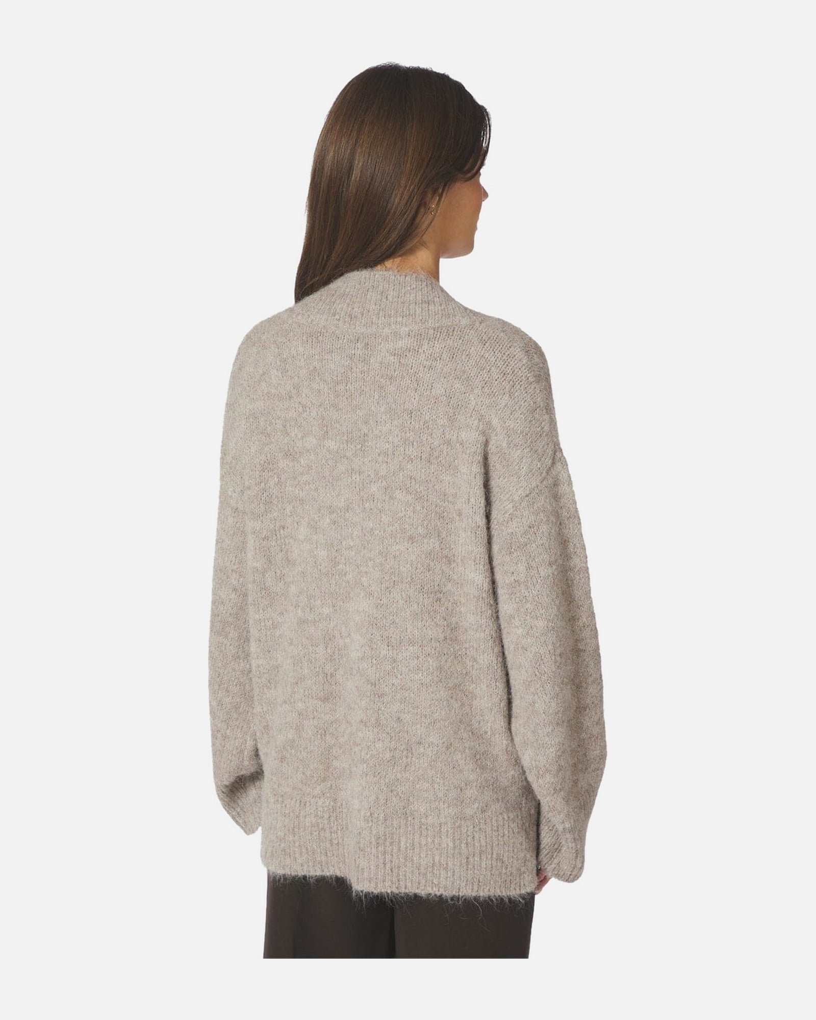 Neo Noir Melli Fluffy Knit Blouse