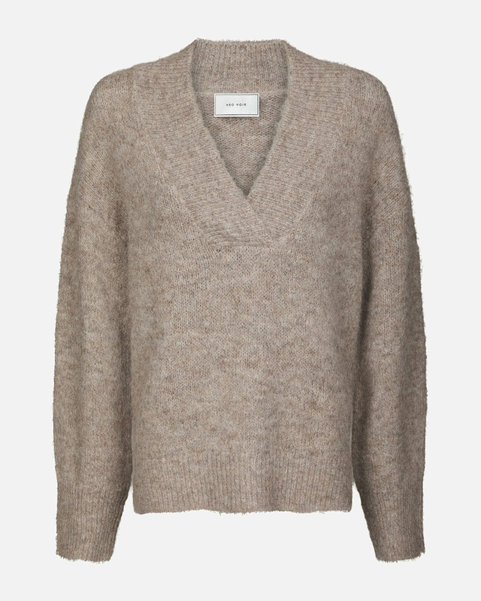 Neo Noir Melli Fluffy Knit Blouse