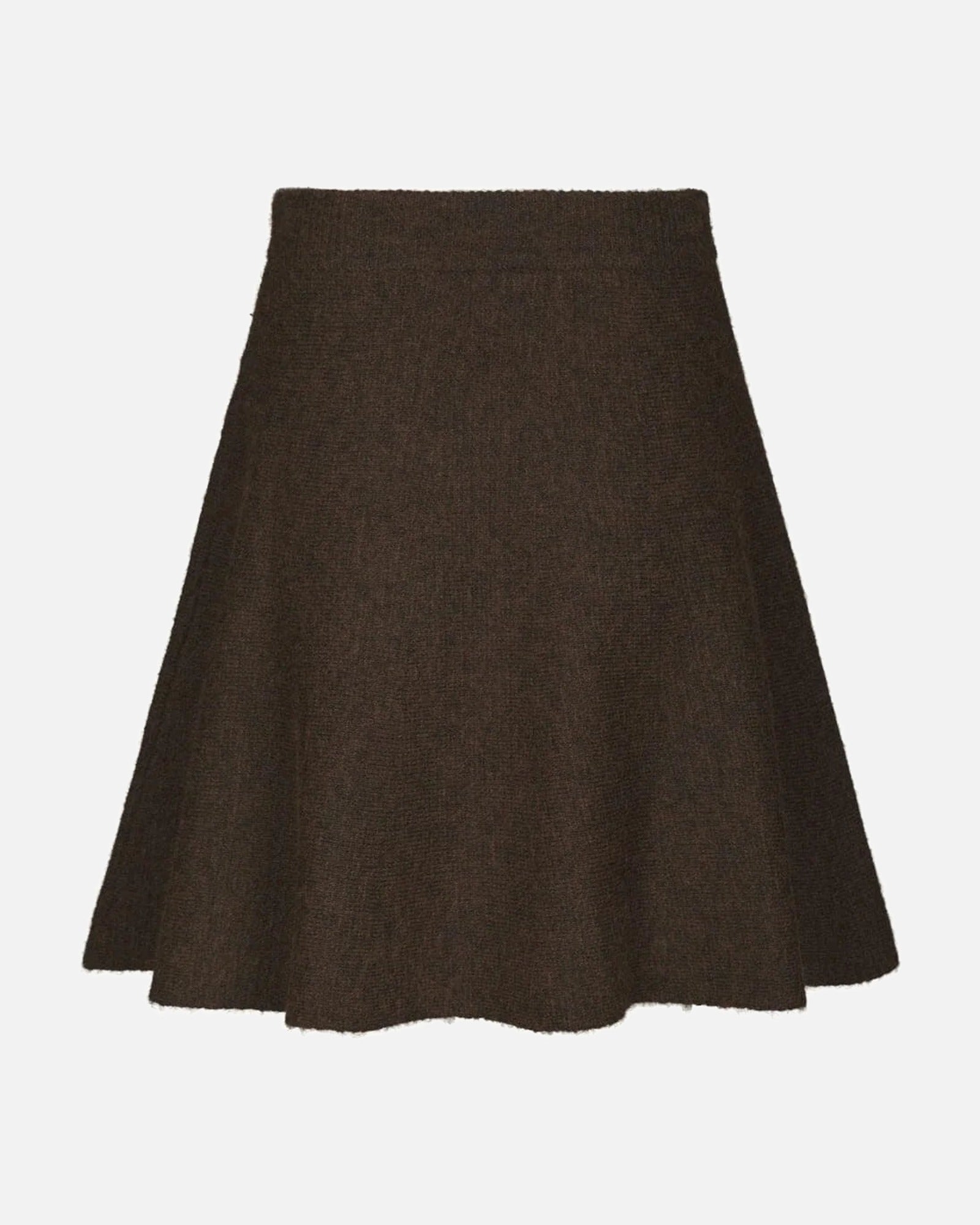 Neo Noir Renata Fluffy Knit Skirt