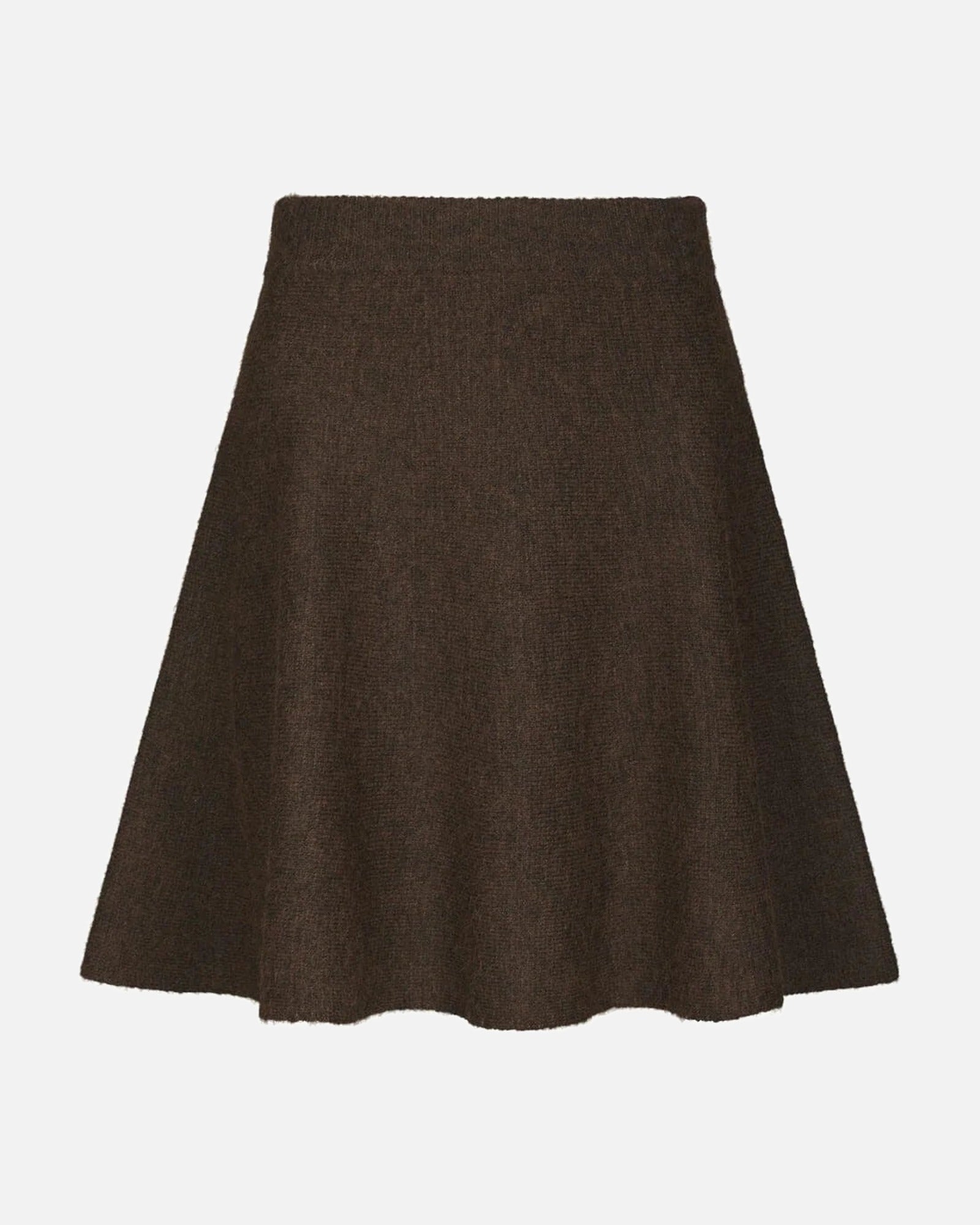 Neo Noir Renata Fluffy Knit Skirt
