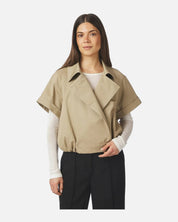 Neo Noir Lisha Trench Vest