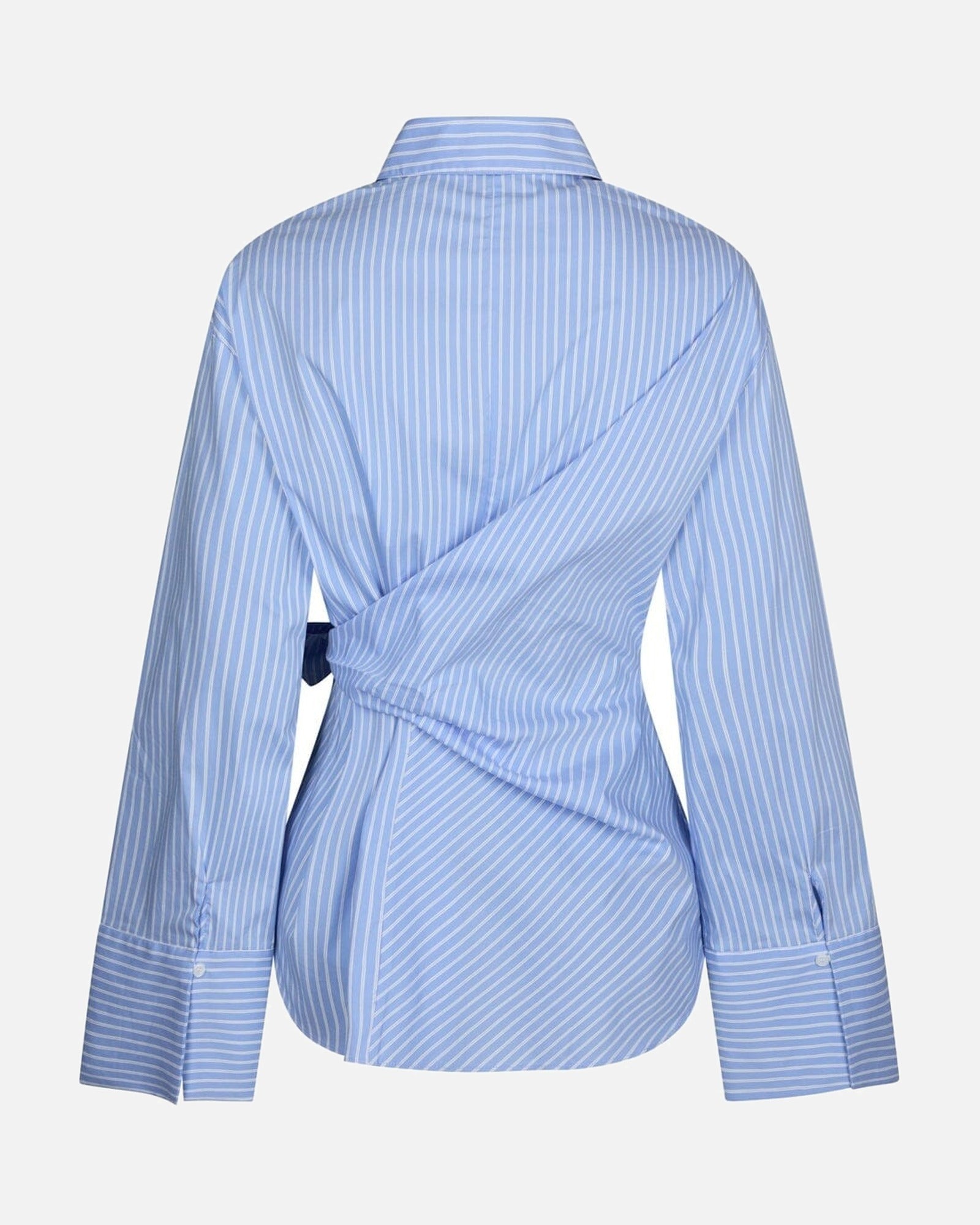 Helisa Stripe Shirt - 145 LIGHT BLUE