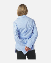 Helisa Stripe Shirt - 145 LIGHT BLUE