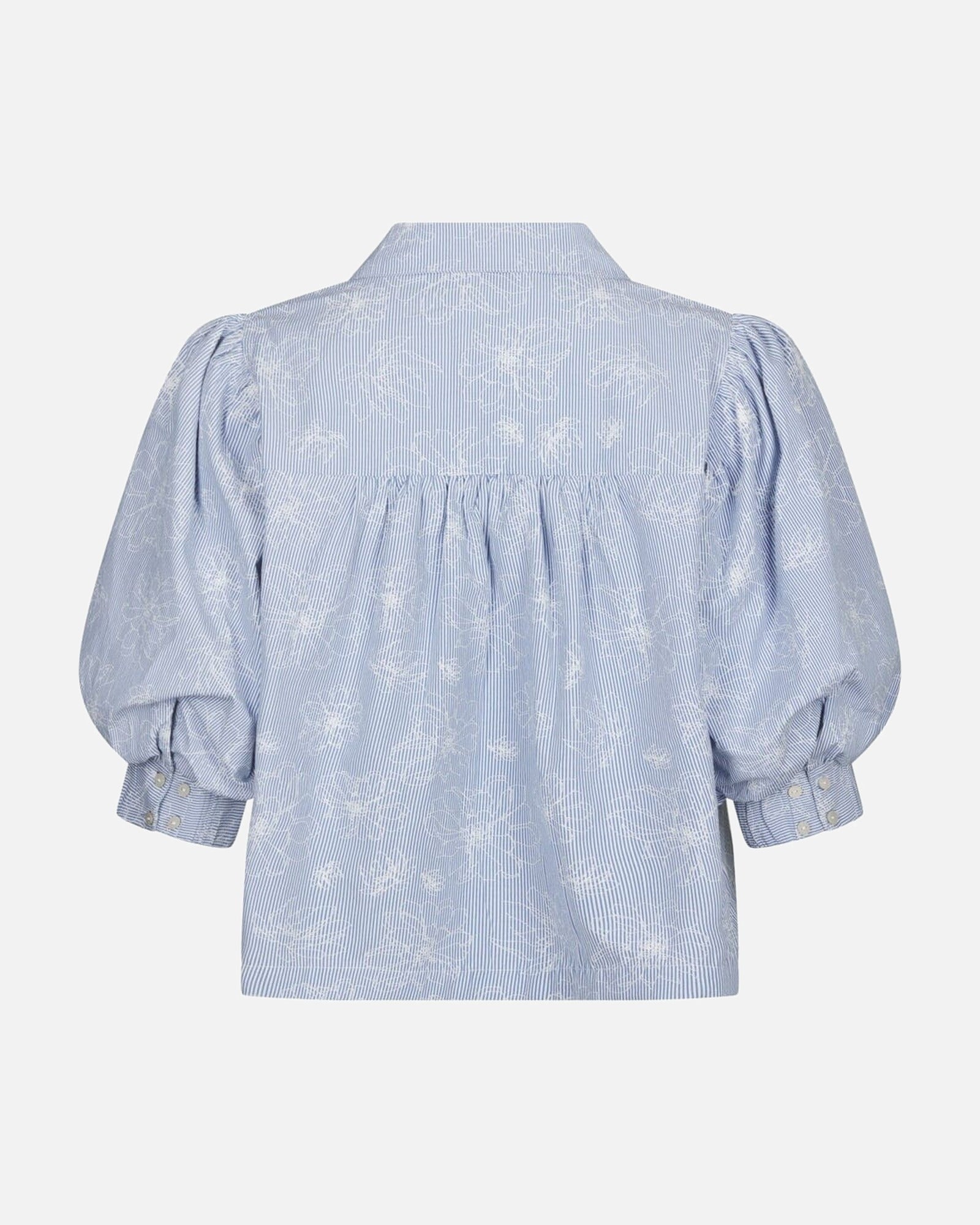 Neo Noir Etta Flower Stripe Shirt