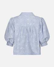 Neo Noir Etta Flower Stripe Shirt