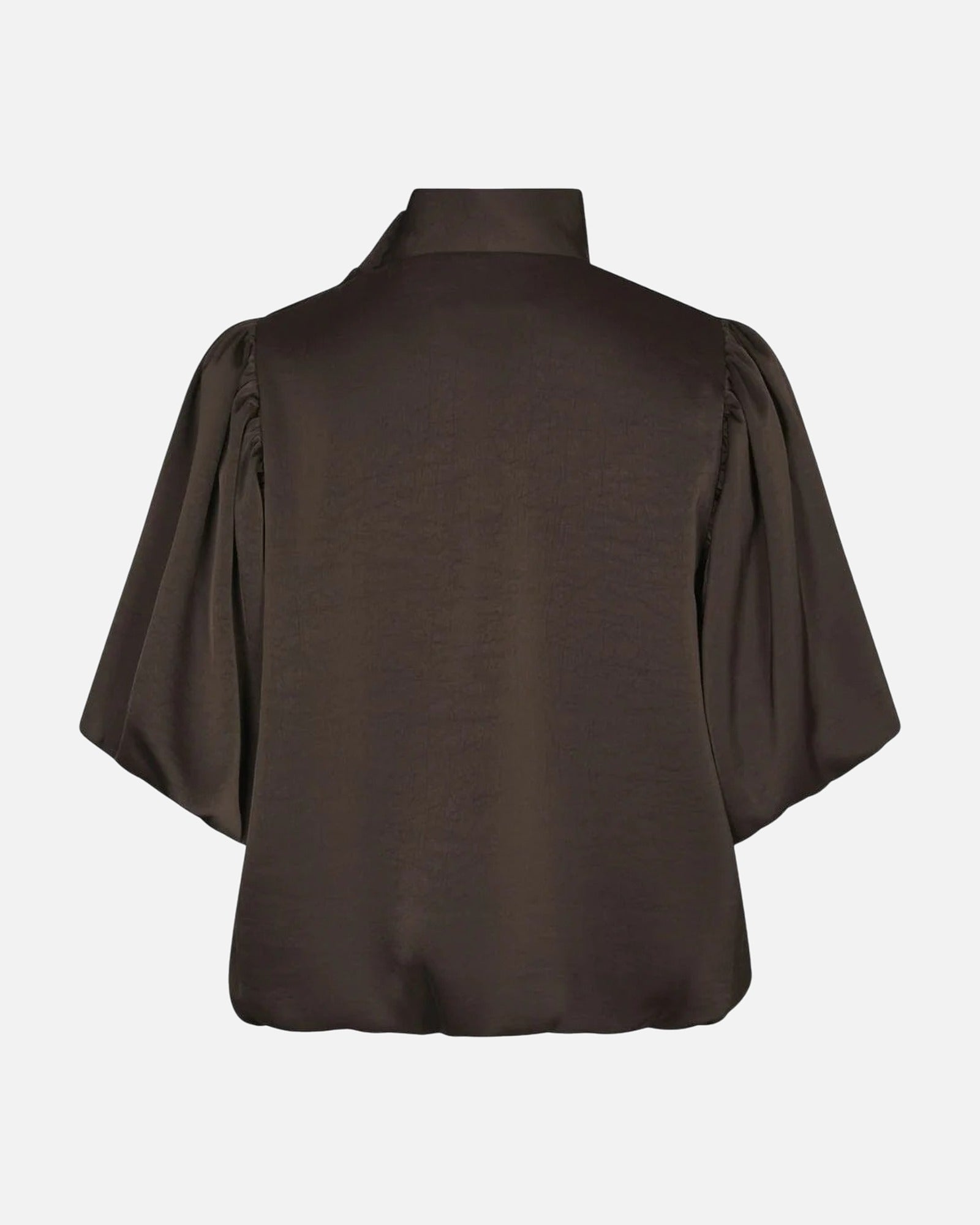 Neo Noir Parisa Heavy Sateen Blouse