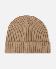 Hat Ribbed Carded Merino Wool - 220 BEIGE