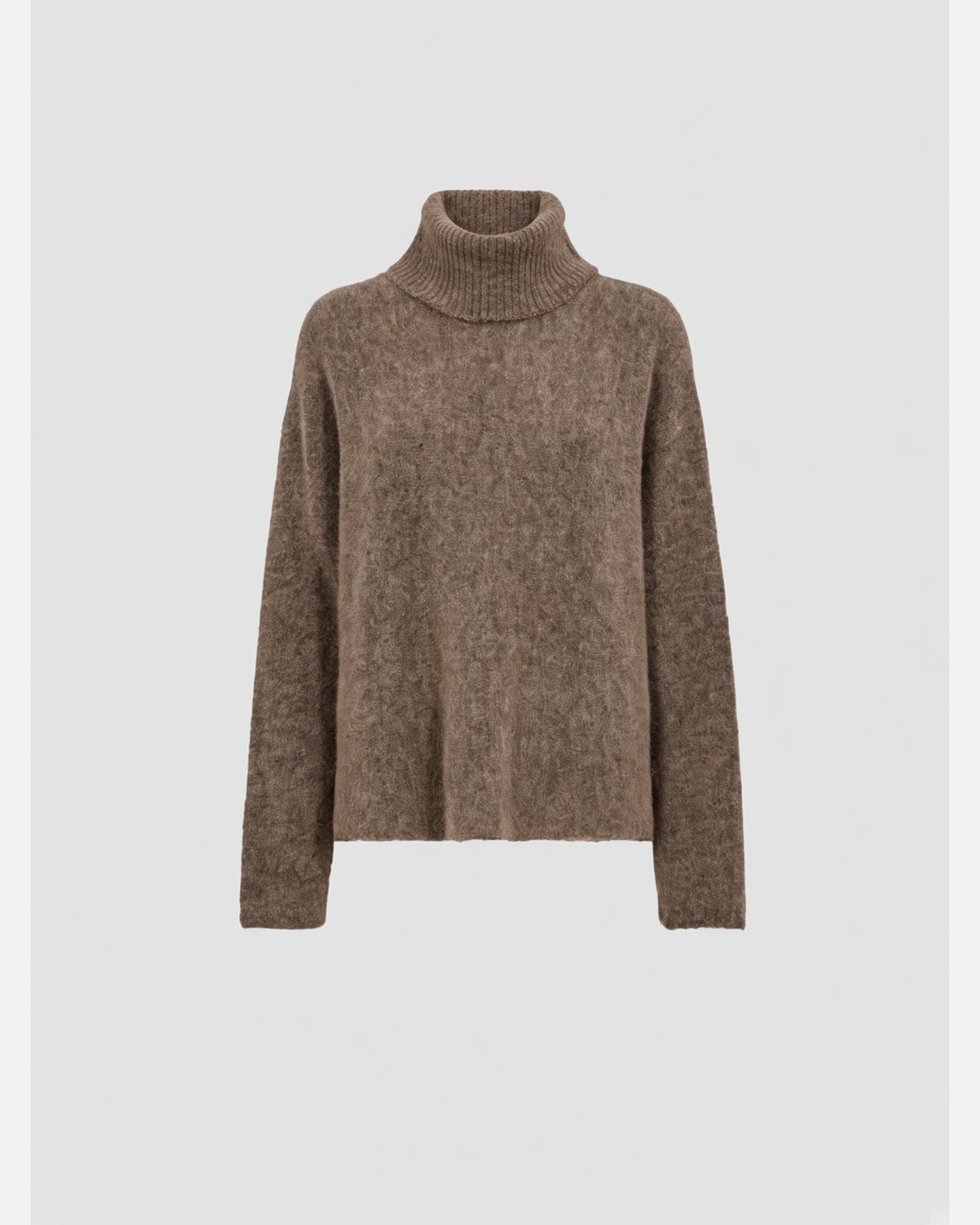 NOOMIGO SWEATER BROWN MELANGE