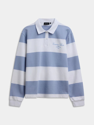 035 STRIPES WHITE/VINTAGE BLUE