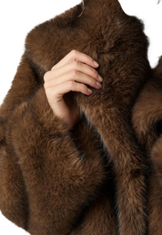 STEPHANIE FAUX FUR JACKET