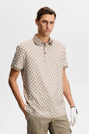 TOUR TECH PRINT POLO