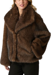 STEPHANIE FAUX FUR JACKET