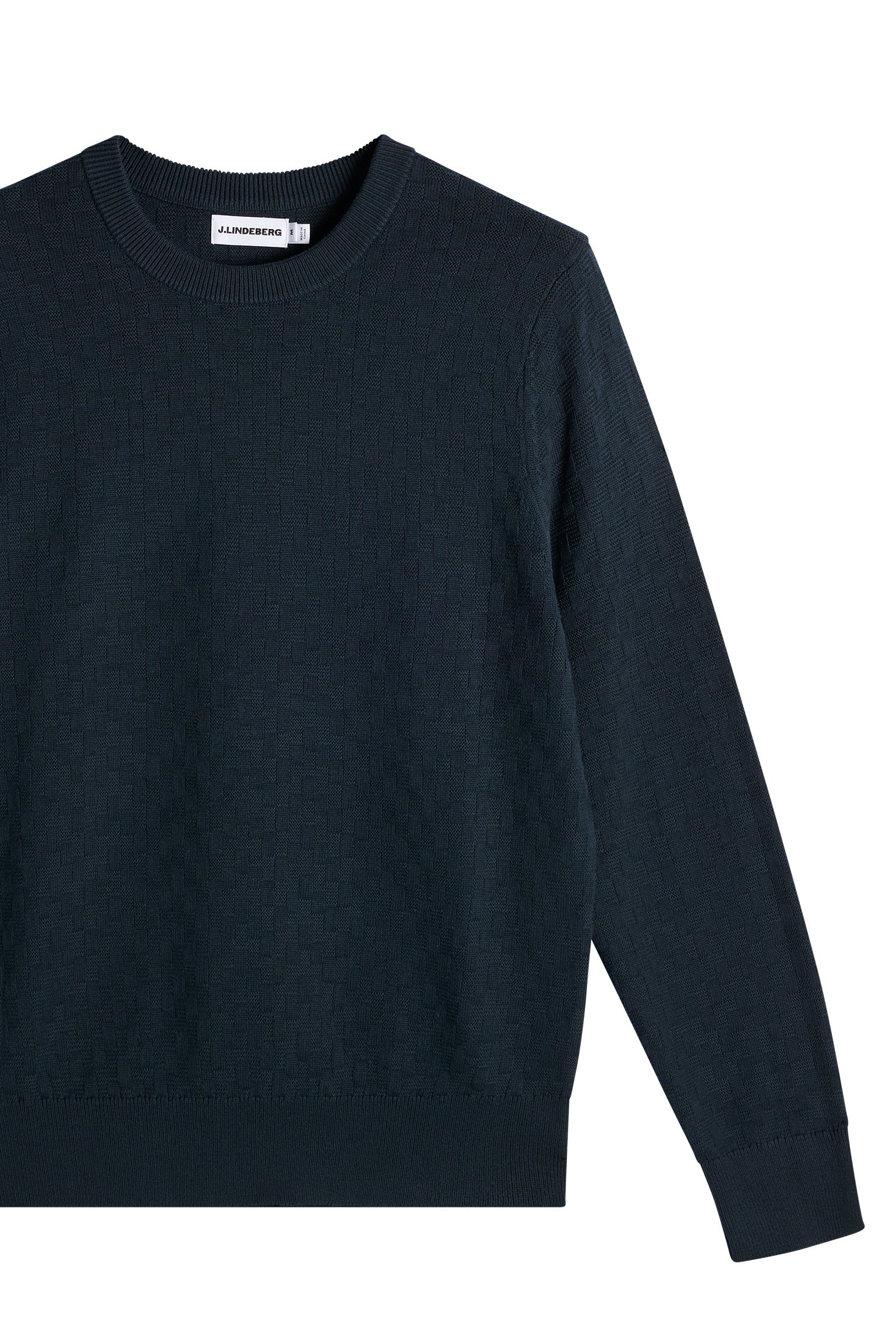 J.Lindeberg Arthur Knit Org Cotton, Jl Navy