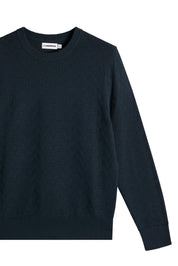 J.Lindeberg Arthur Knit Org Cotton, Jl Navy