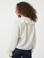 AMINEA RUFFLE BLOUSE