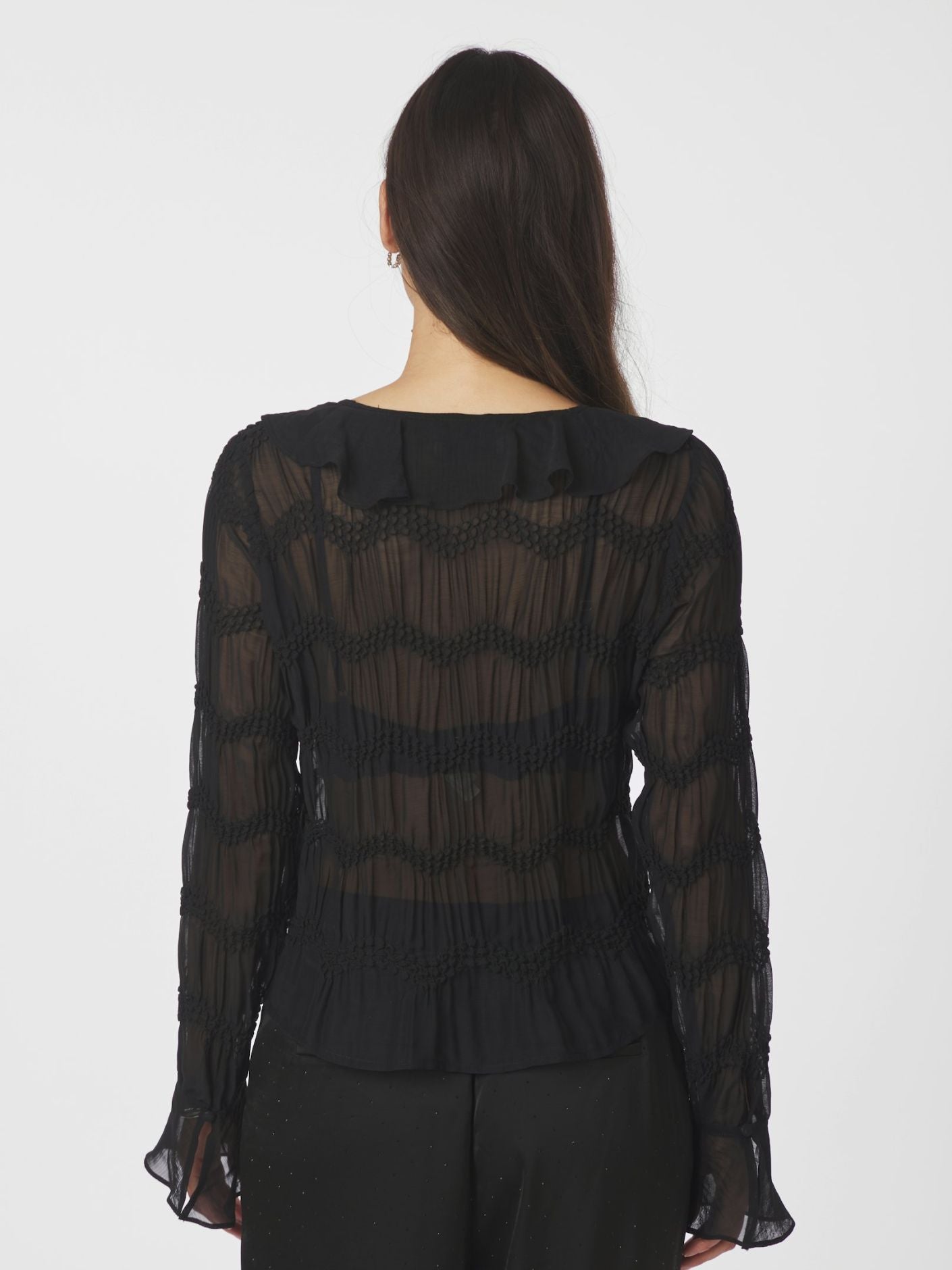 ANIKA CREPE CHIFFON BLOUSE