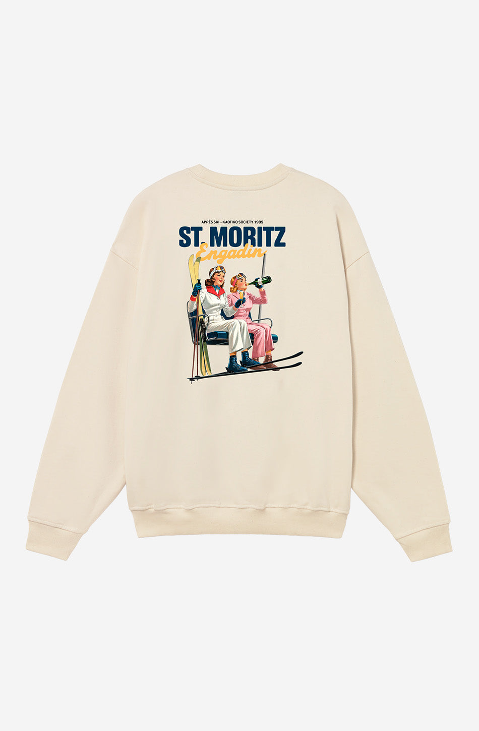 CREW OVERSIZE APRES SKI TOBACCO