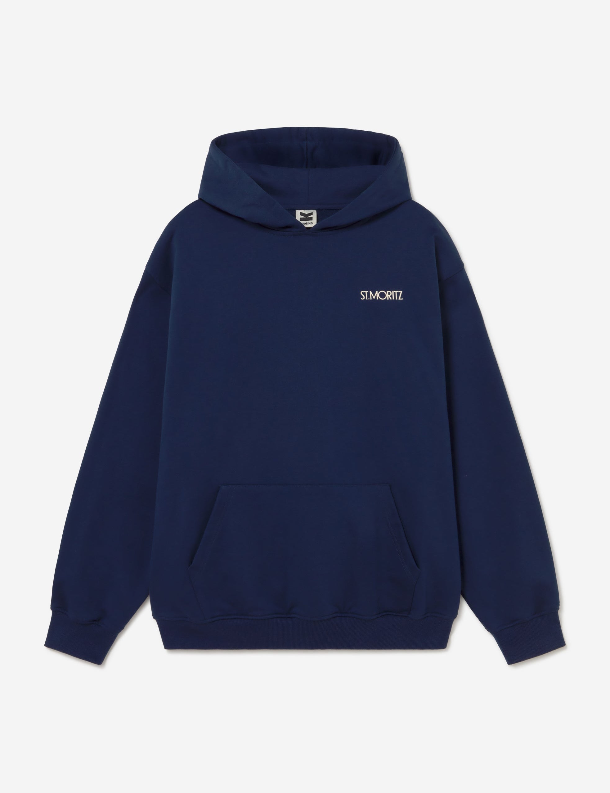 HOODIE OVERSIZE SNOW COCKTAIL BLUE