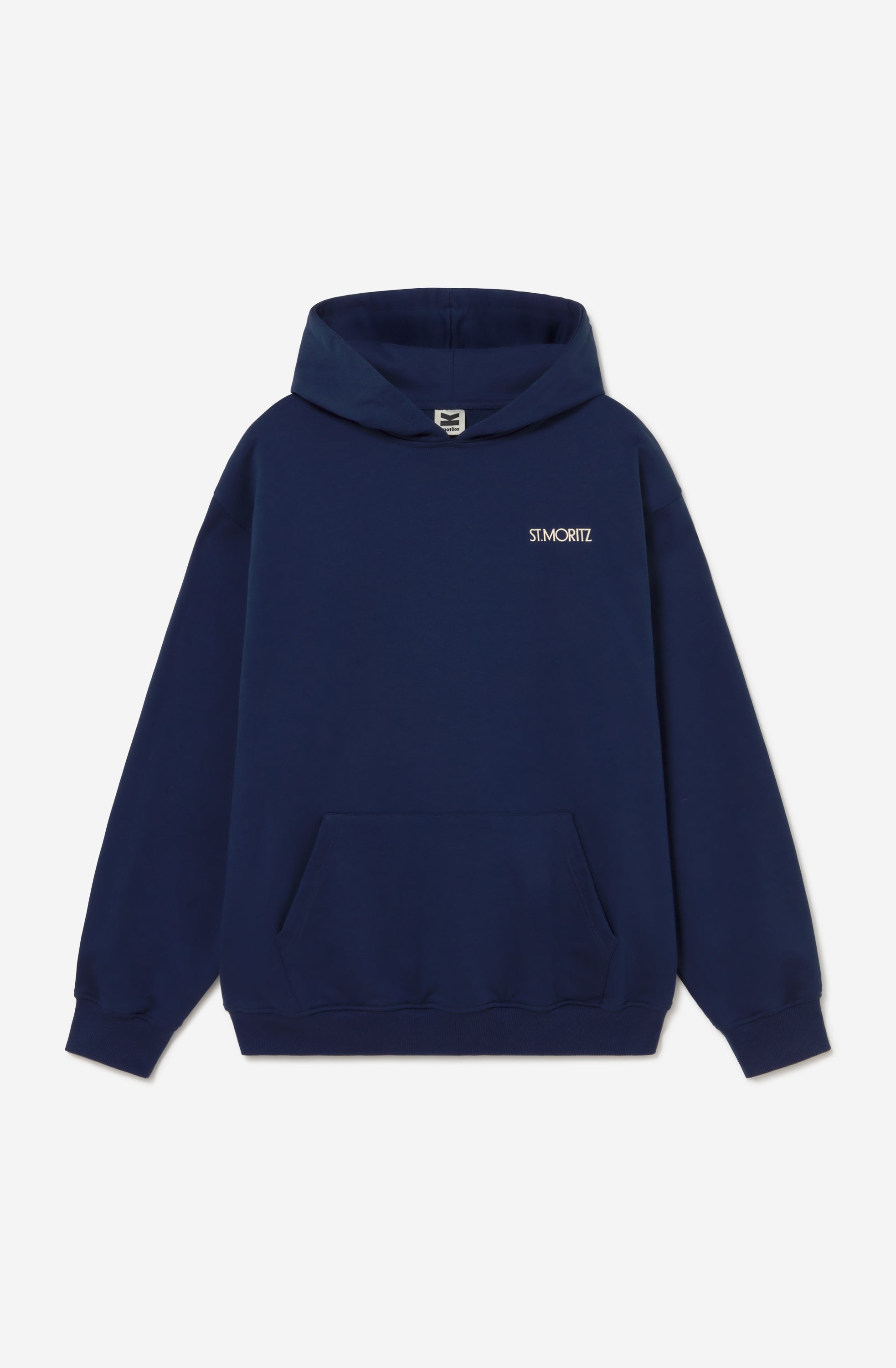 HOODIE OVERSIZE SNOW COCKTAIL BLUE