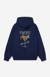 HOODIE OVERSIZE SNOW COCKTAIL BLUE