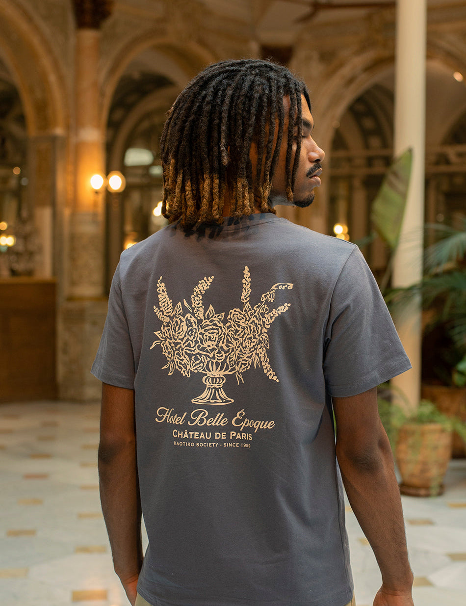 REGULAR GARLAND T-SHIRT BLUE