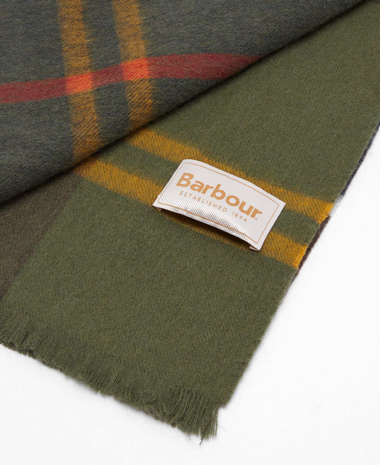 BARBOUR ROSEFIELD TARTAN SCARF