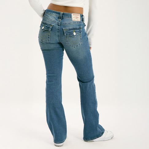 BECCA MID RISE BOOT CUT FLAP