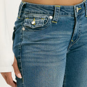 BECCA MID RISE BOOT CUT FLAP