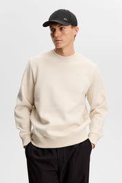 J.Lindeberg Alpha Crew Neck U029 MOONBEAM