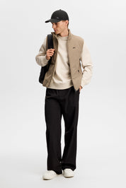 J.Lindeberg Alpha Crew Neck U029 MOONBEAM