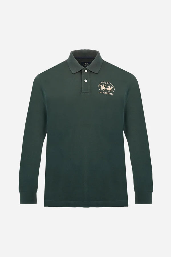 BRAEDEN LONG SLEEVE PIQUÉ