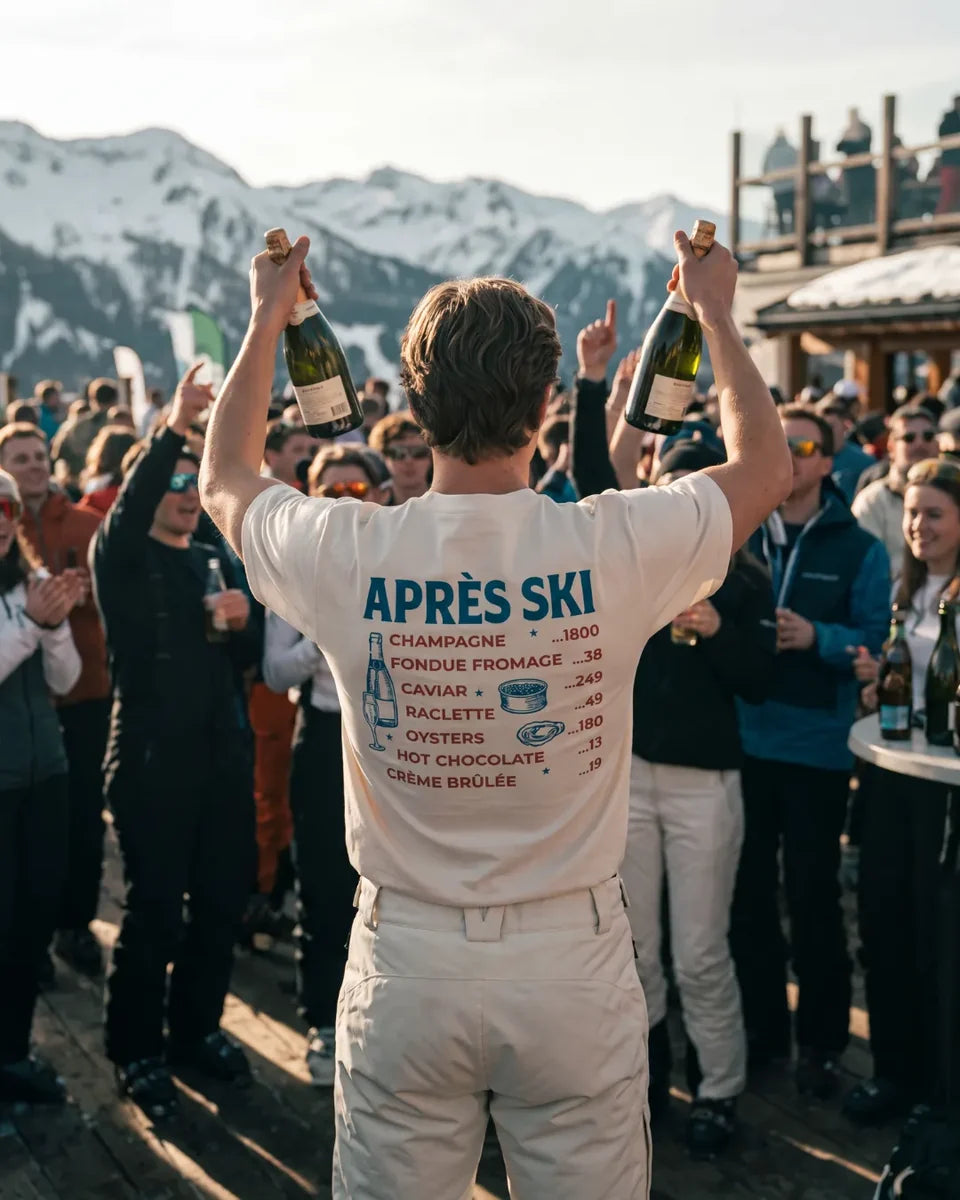 OVERSIZED BACKPRINT T-SHIRT APRES SKI BILL