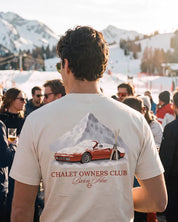 OVERSIZED BACKPRINT T-SHIRT SNOWY CAR