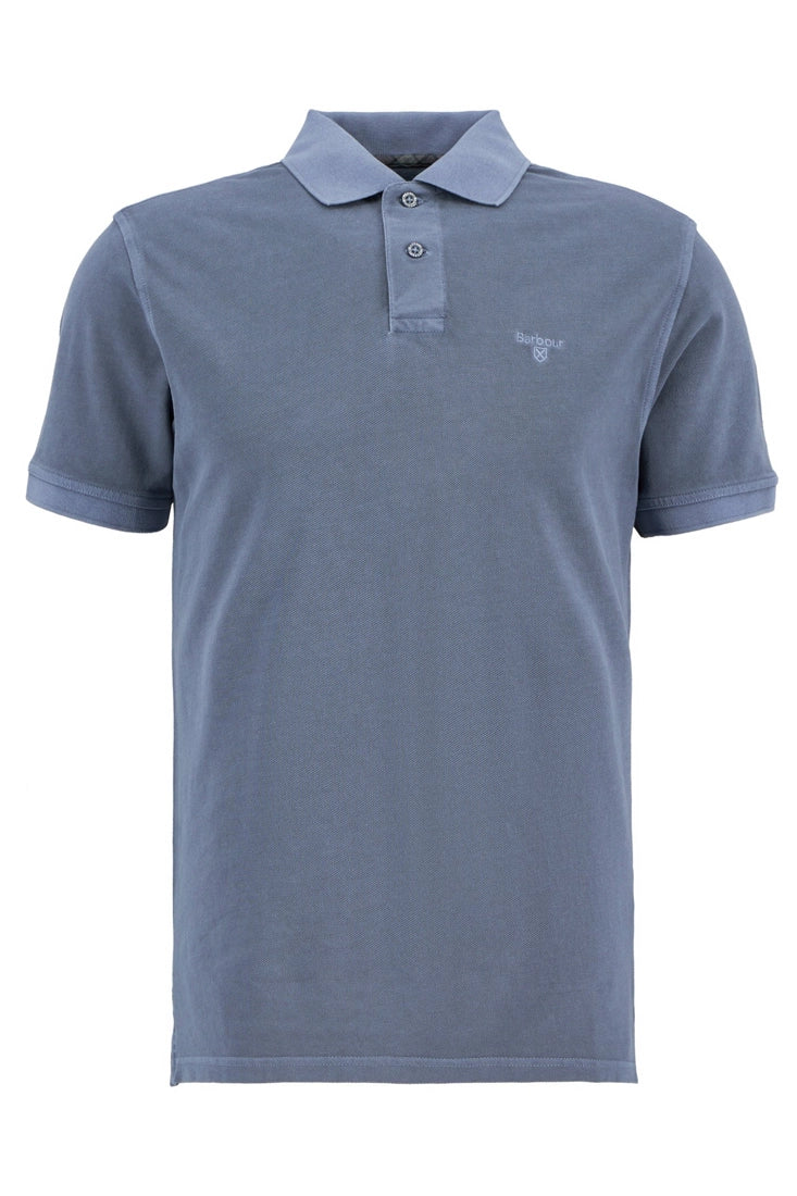 WASHED TARTAN TAILORED POLO