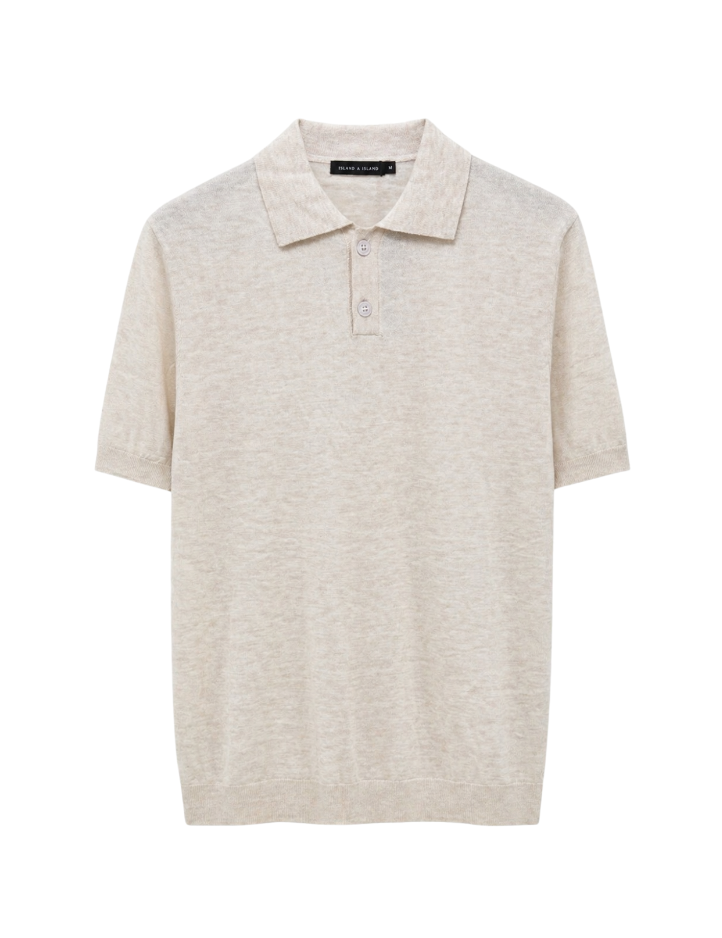 S POLO KNIT 04 ECRU