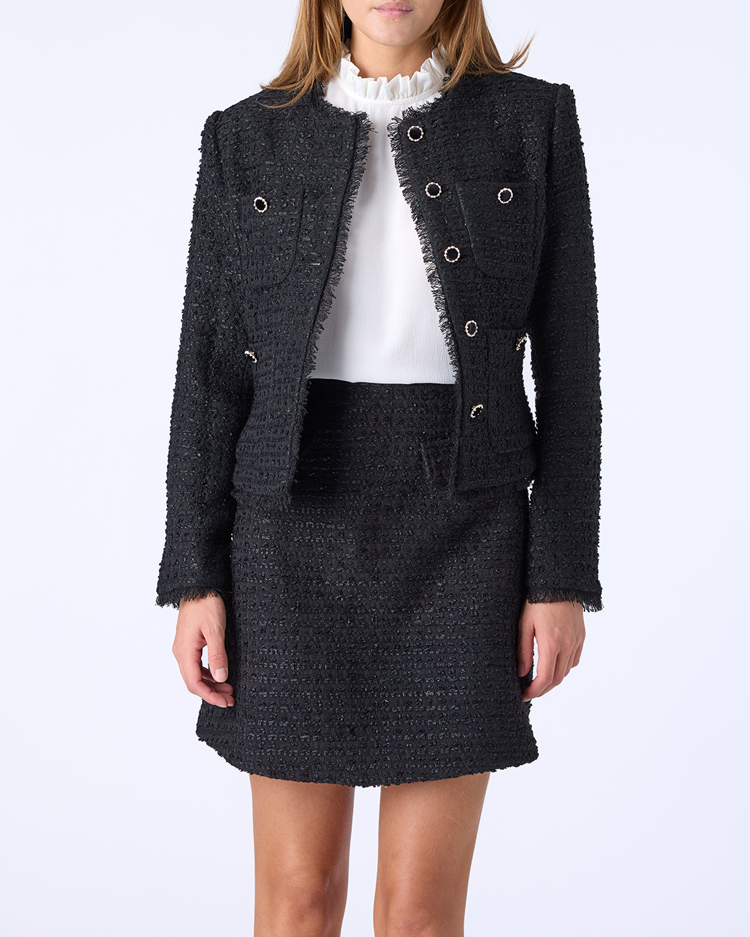 CAROLINE TWEED SKIRT