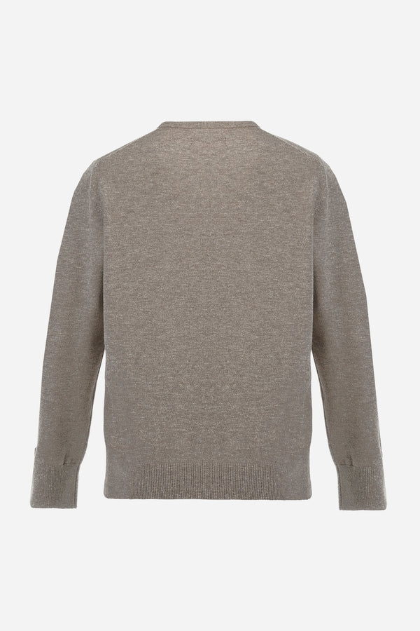 CREW NECK SWEATER WOOL