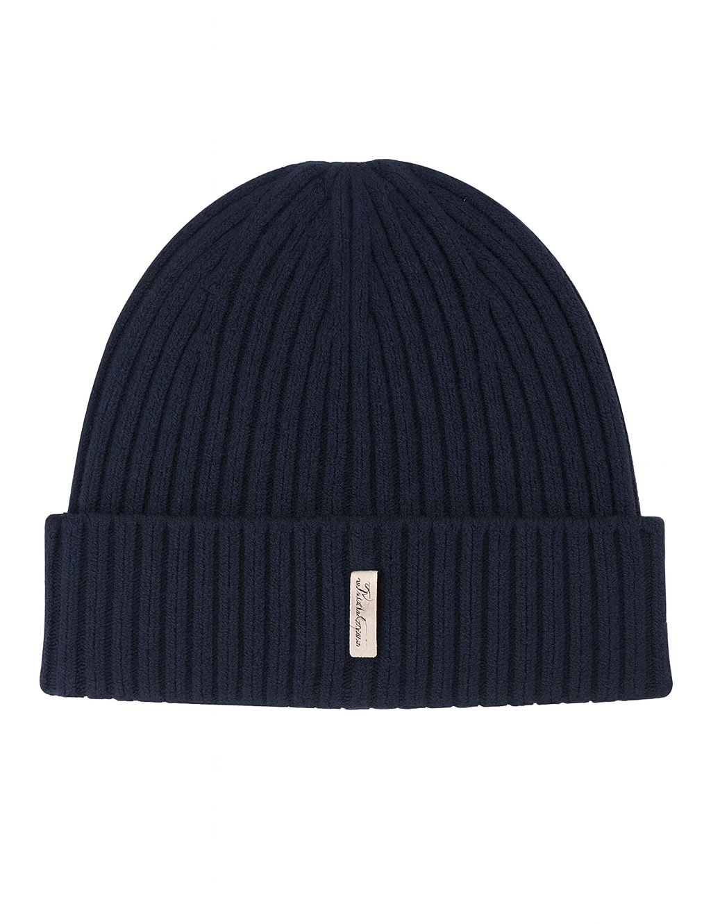 HAT RIBBED LOGO MERINO WOOL