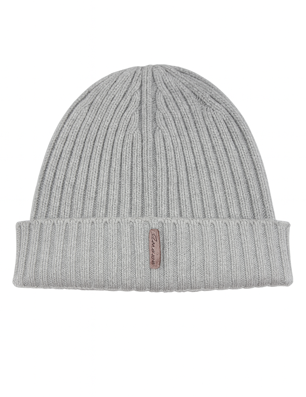 HAT RIBBED LOGO MERINO WOOL