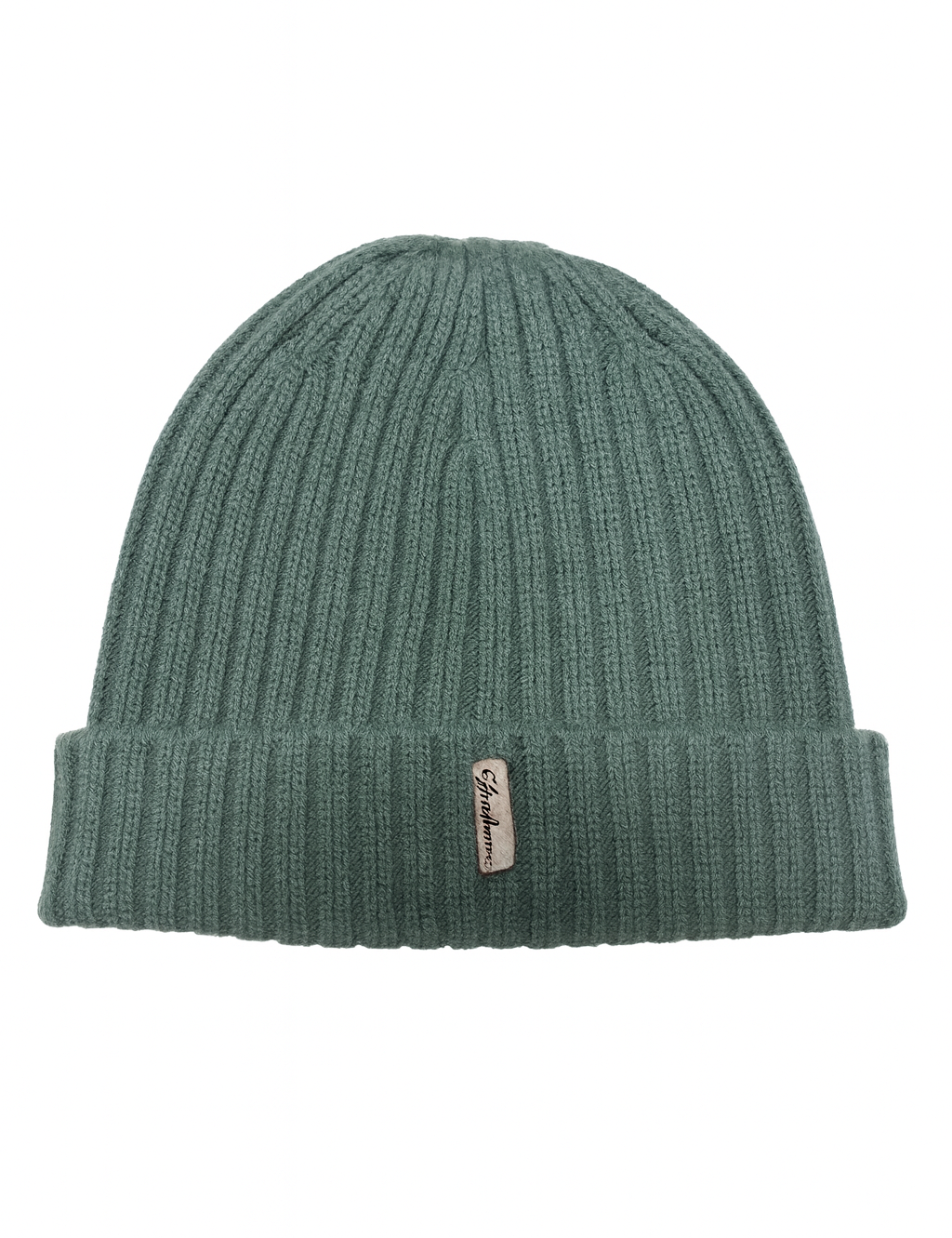 HAT RIBBED LOGO MERINO WOOL
