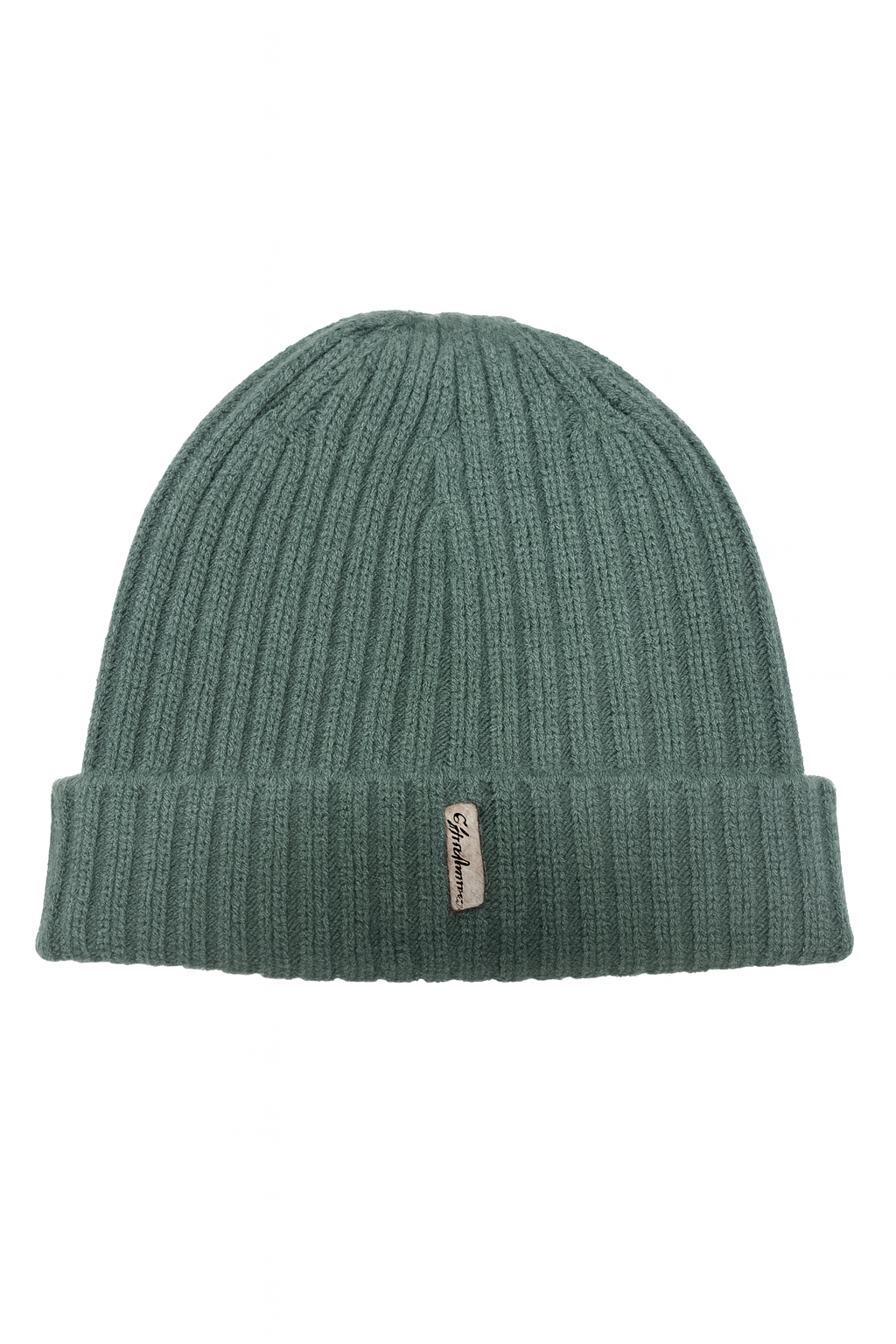 HAT RIBBED LOGO MERINO WOOL