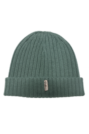 HAT RIBBED LOGO MERINO WOOL