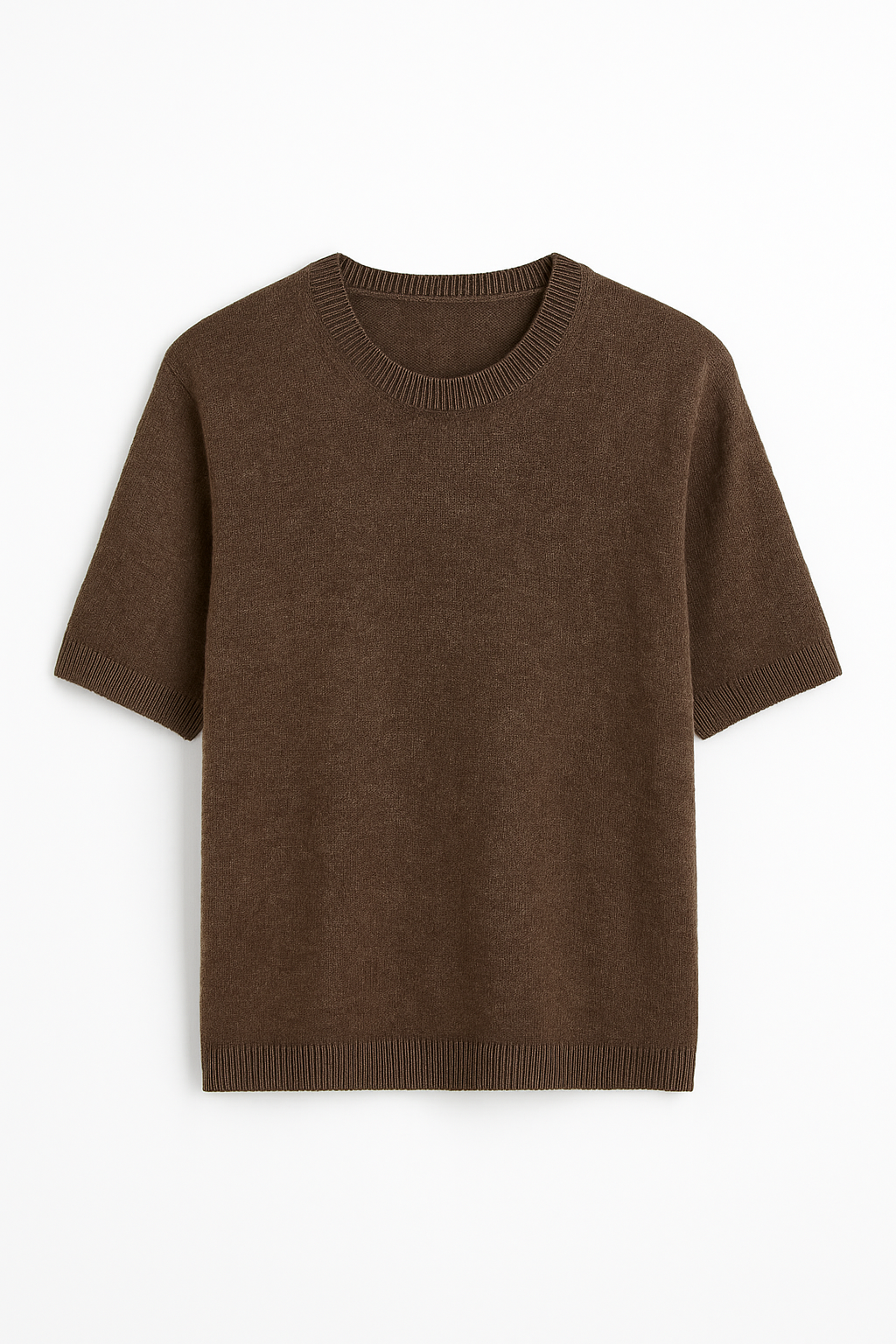 BOXY T-SHIRT 100% CASHMERE